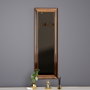 Hanah Home Espejo de Vestidor con Marco de Bronce
